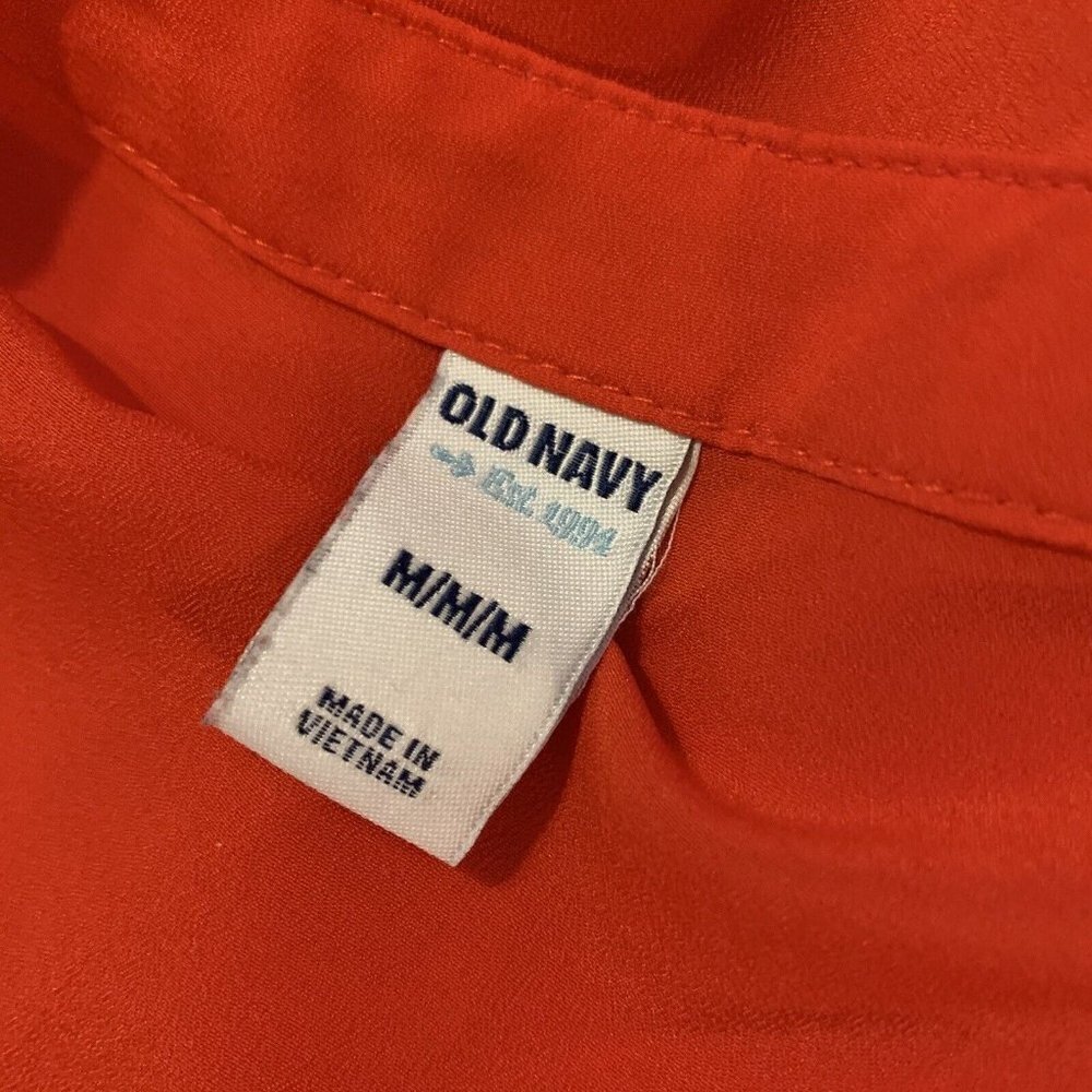 Old Navy. Size M. 1/2 Button Placket Pullover. Lo… - image 6